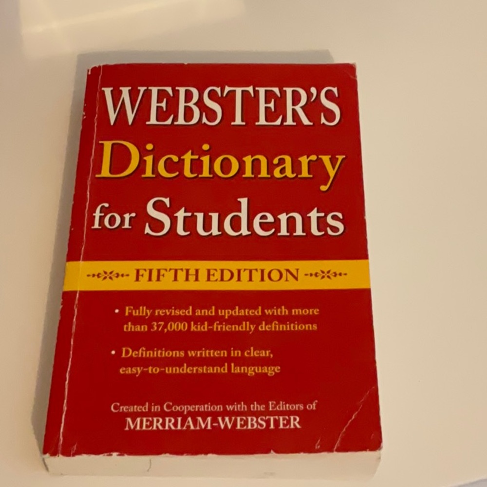 This is a dictionary
